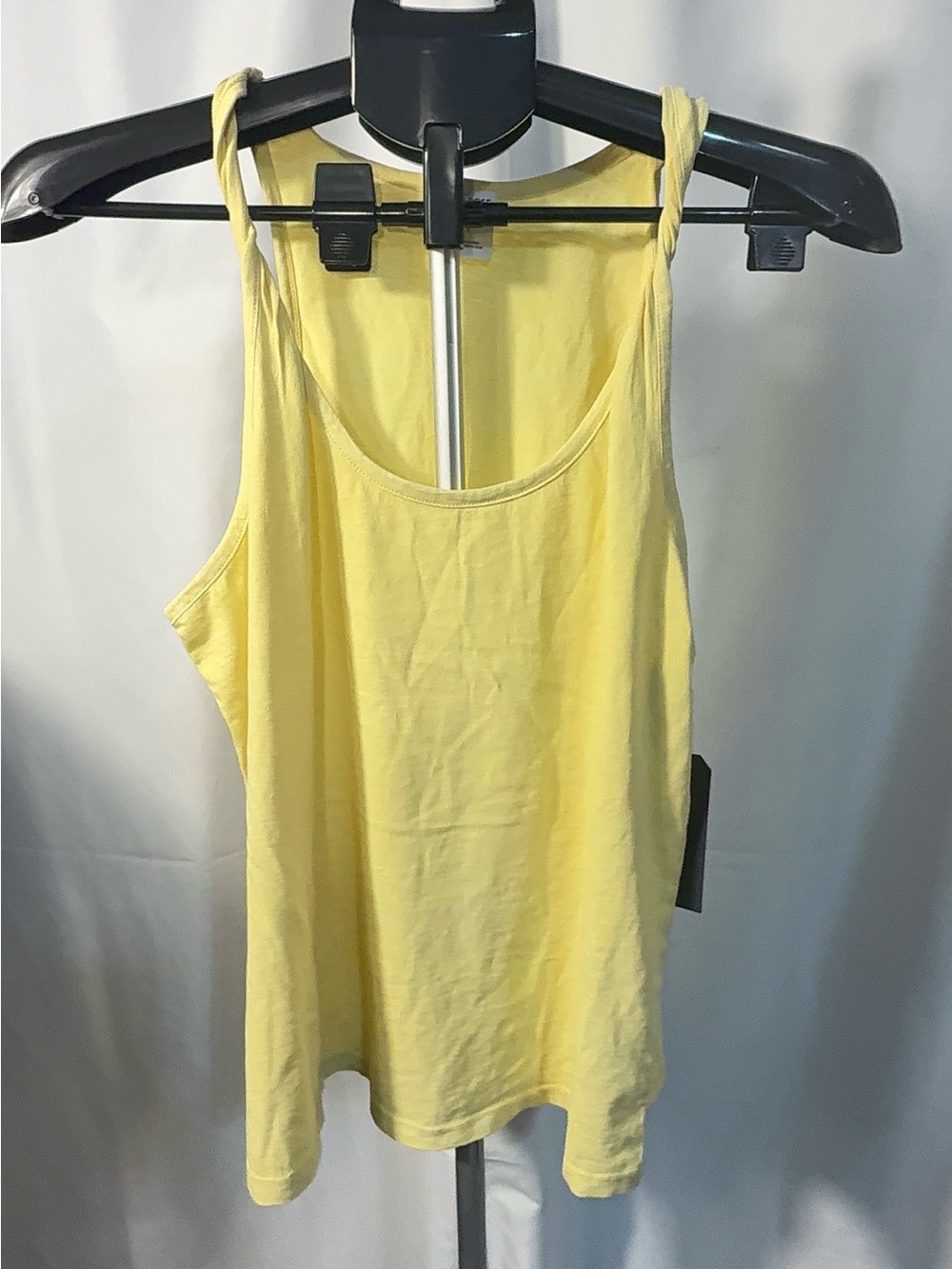Butter Yellow Sleeveless Women's Tank Top - S
